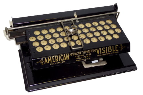 American Visible Typewriter