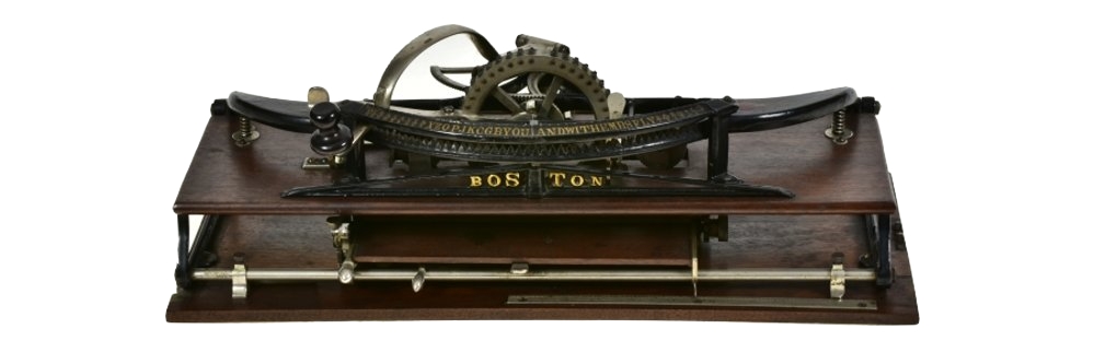 Boston Typewriter, circa 1886