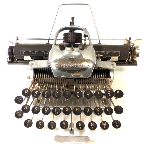 Blickensderfer No. 5 typewriter circa 1895.
