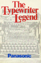The Typewriter Legend edited by Frank T. Masi