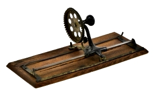 Dollar Index typewriter, circa 1892.