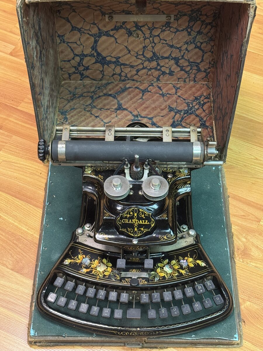 Crandall New Model Typewriter Crandall New Model Typewriter