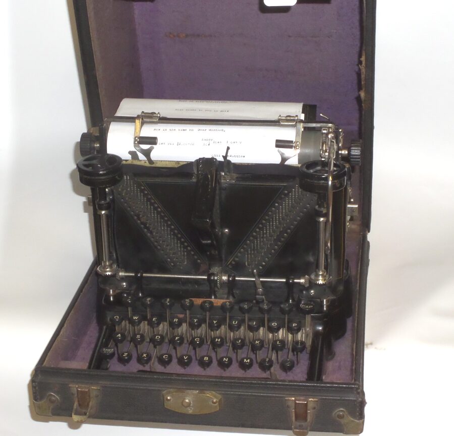 Sholes Visible Typewriter