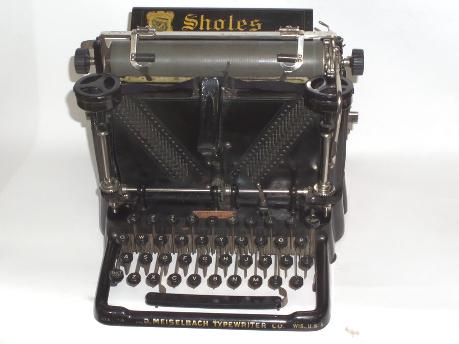 Sholes Visible Typewriter
