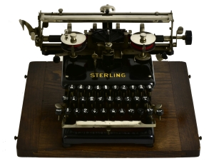 Sterling typewriter